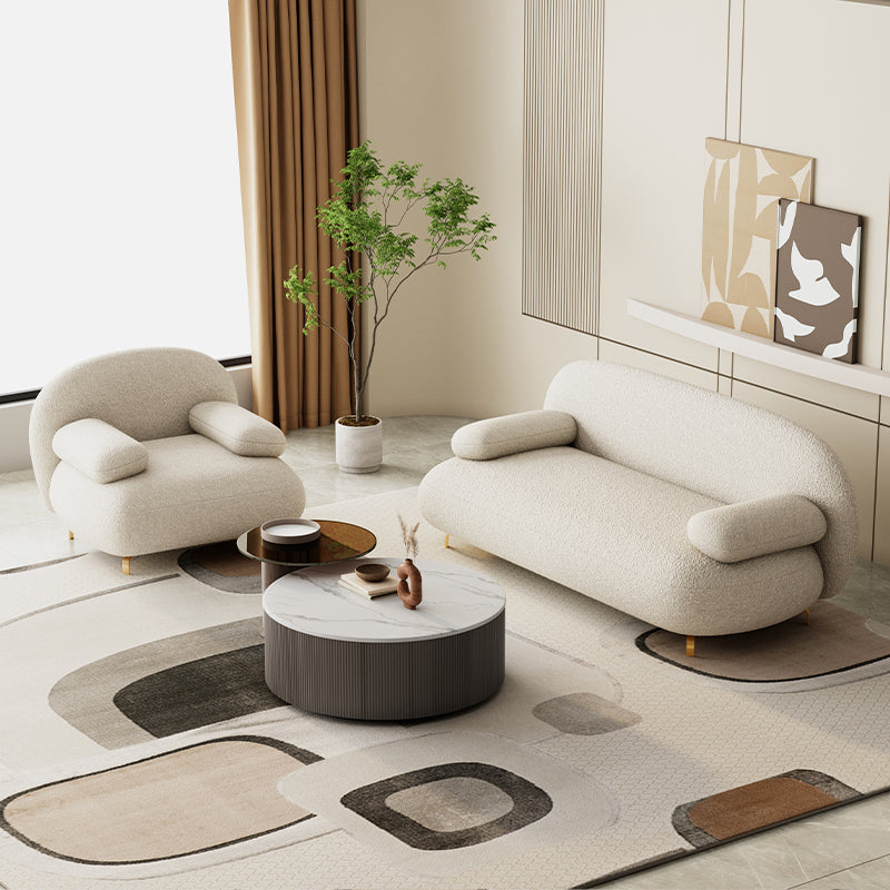 35.43" W x 27.55" H Contemporary Sofa Pillow Top Arm Standard Sofa