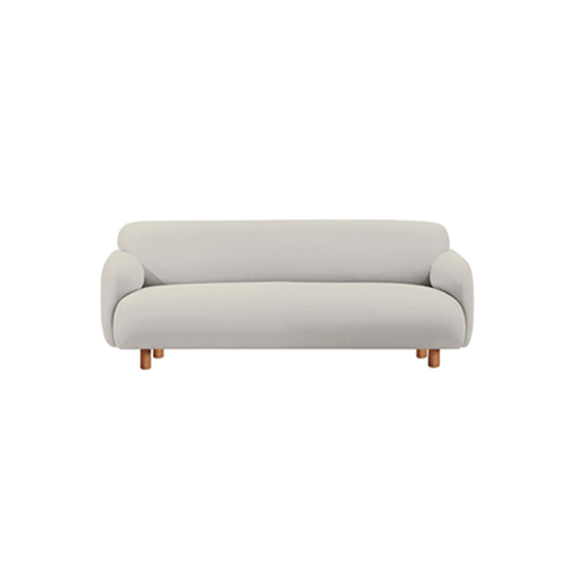Faux Leather Modern Tight Back Standard Stain Resistant Settee Couch