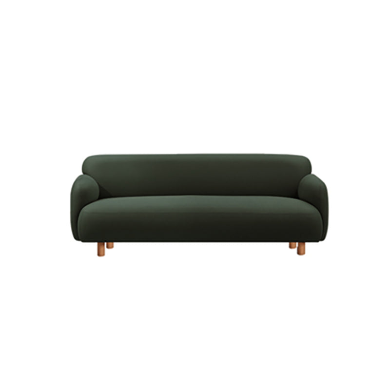 Faux Leather Modern Tight Back Standard Stain Resistant Settee Couch