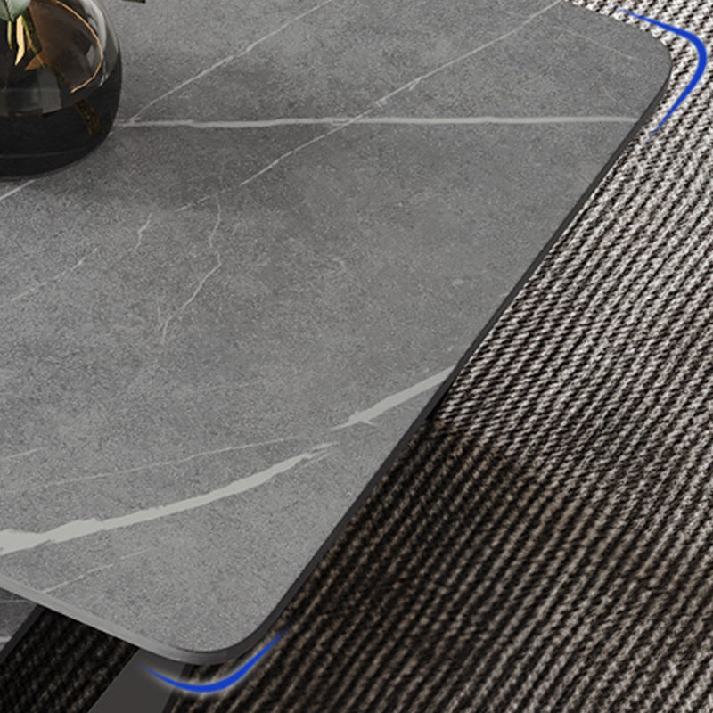 Slate Rectangular Coffee Table Minimalist Modern Coffee Table