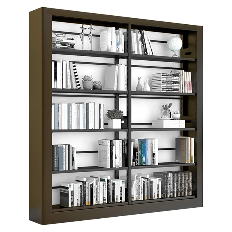 Open Bookshelf Modern Minimalist Iron Bookcase Home Floor Bookcase Steel Storage Rack