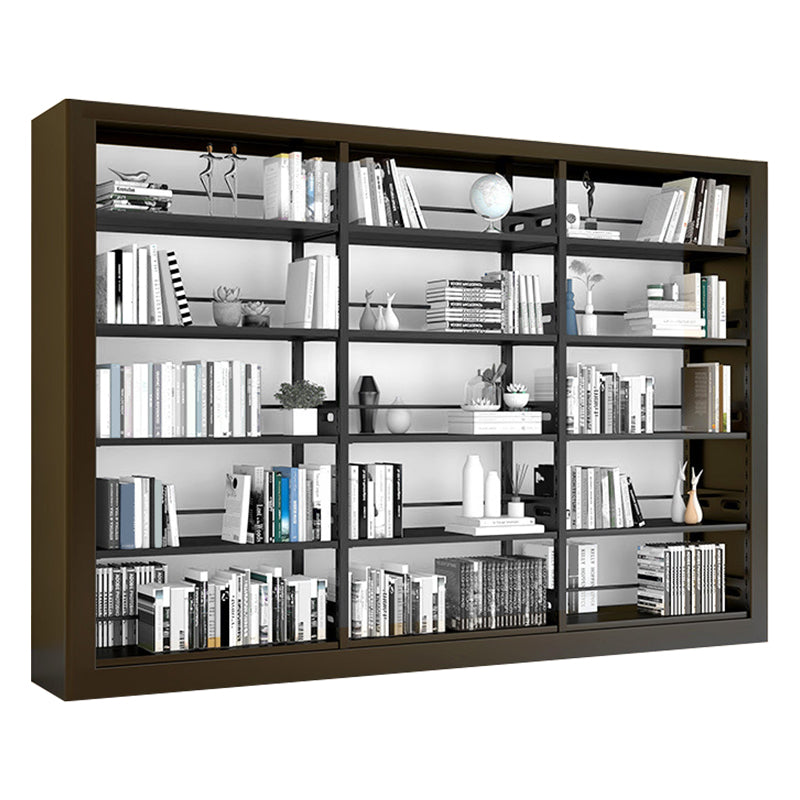 Open Bookshelf Modern Minimalist Iron Bookcase Home Floor Bookcase Steel Storage Rack