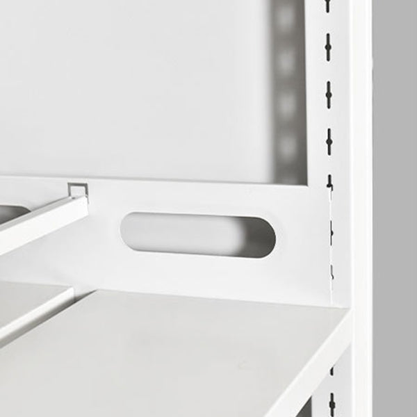 Open Bookshelf Modern Minimalist Iron Bookcase Home Floor Bookcase Steel Storage Rack