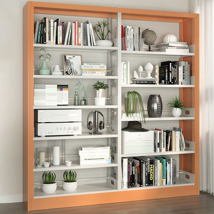 Open Bookshelf Modern Minimalist Iron Bookcase Home Floor Bookcase Steel Storage Rack