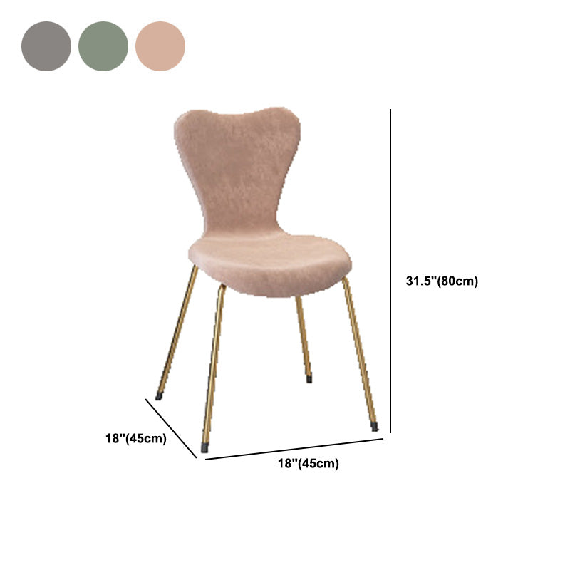 5-Drawers Vanity Makeup Table Set Vanity Stool with Wood Accent