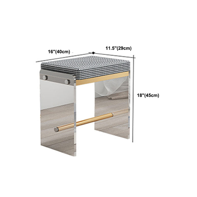 Contemporary 3 Drawer Makeup Vanity Set Black Vanity Dressing Table