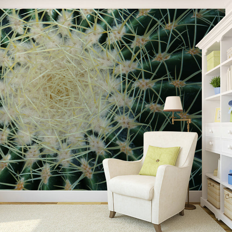 Photography Wall Mural Cactus Pattern Living Room Wall Mural