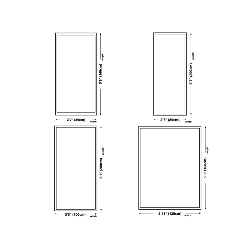 Funky Checkered Print Rug Polyester Indoor Rug Stain Resistant Carpet for Living Room