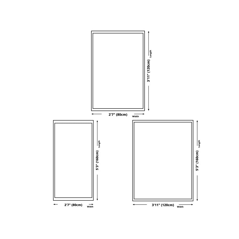 Retro Medallion Print Carpet Polyester Rug Stain Resistant Area Rug for Living Room