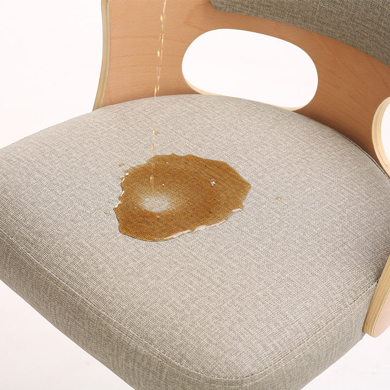 Contemporary Metal Barstool Faux Leather Counter Stool With Chrome Base