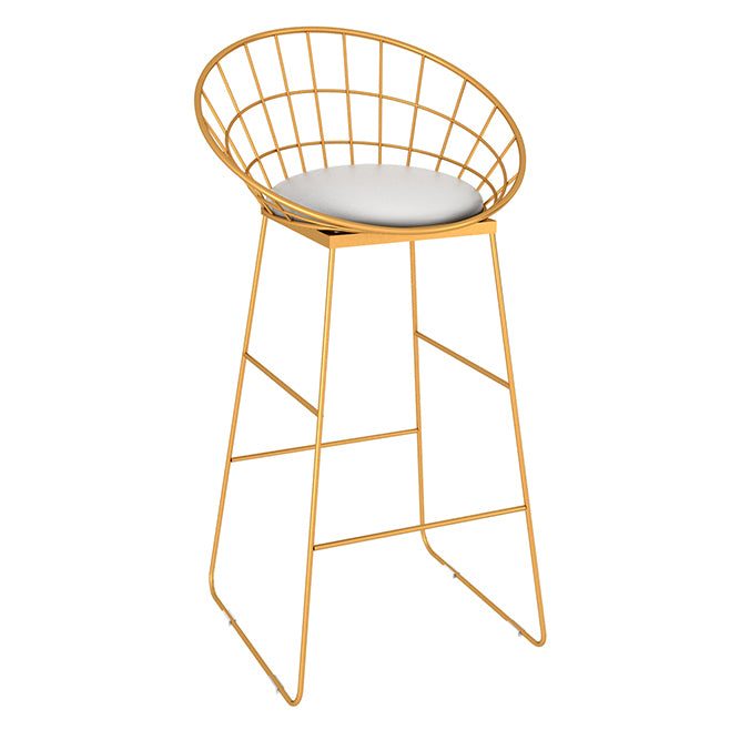 Glam 1/2/4/7 Pieces Bar Table Set Rectangle Wood Counter Table with High Stools