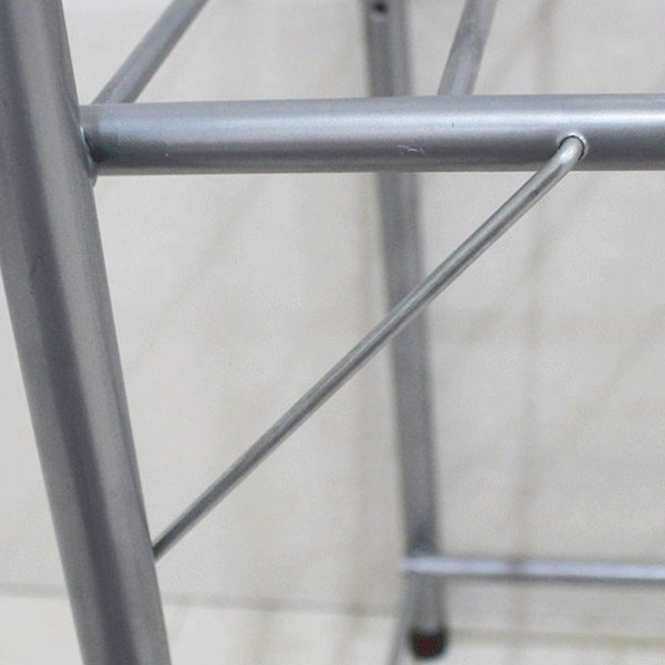 Contemporary Folding Wardrobe Cabinet Metal Frame Wardrobe with Shelves