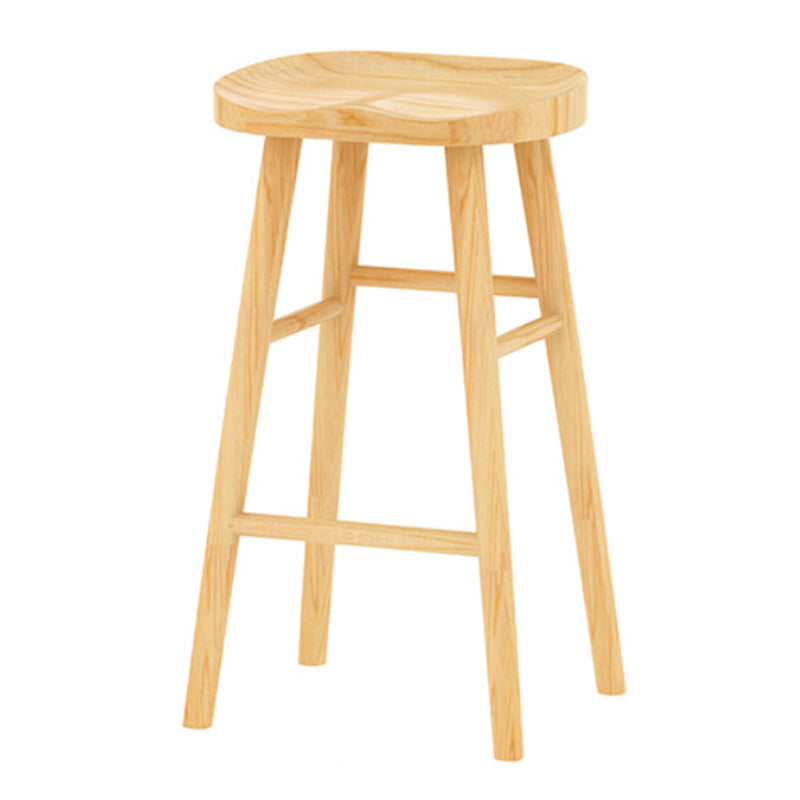 Modern 1/5/9 Pieces Bar Table Set Rectangle Pine Wood Counter Table for Milk Tea Shop