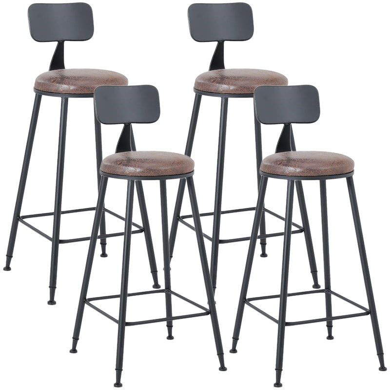 Industrial 1/3/4/5 Pieces Bar Table Set Square Pine Wood Counter Table with High Stools