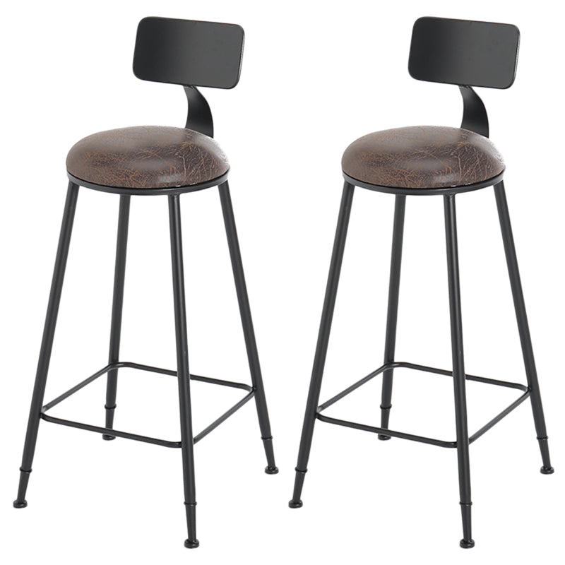 Industrial Footrest Table and Stool Set 1/2/9 Pieces Coffee Shop Bar Table Set