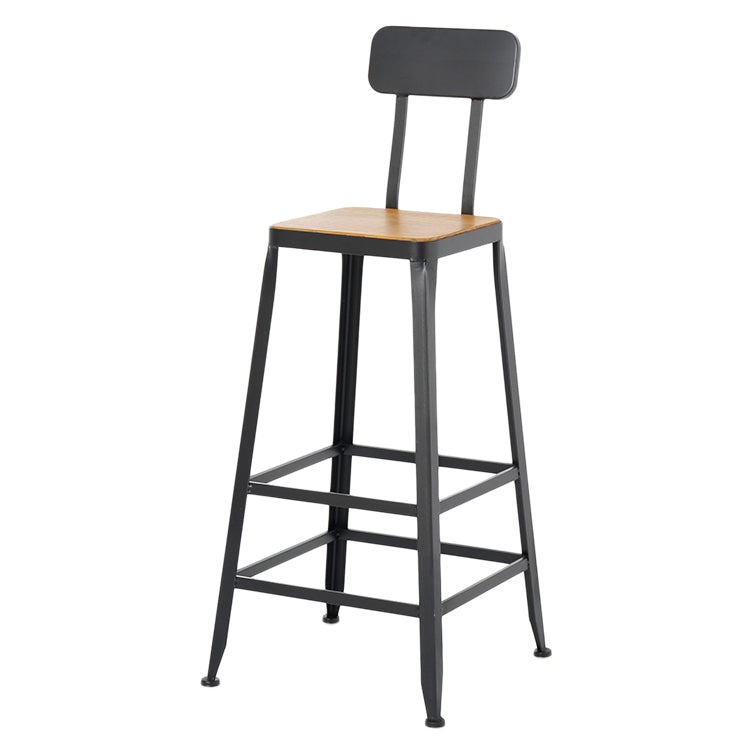 Industrial Footrest Table and Stool Set 1/2/9 Pieces Coffee Shop Bar Table Set