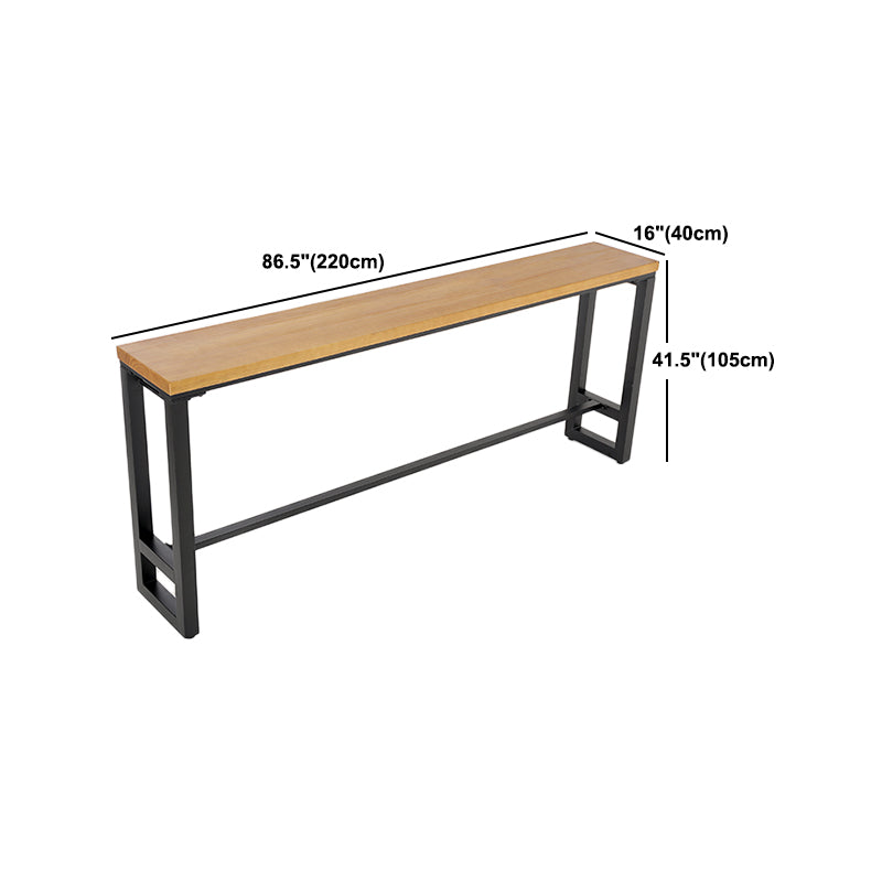 Industrial Footrest Table and Stool Set 1/2/9 Pieces Coffee Shop Bar Table Set