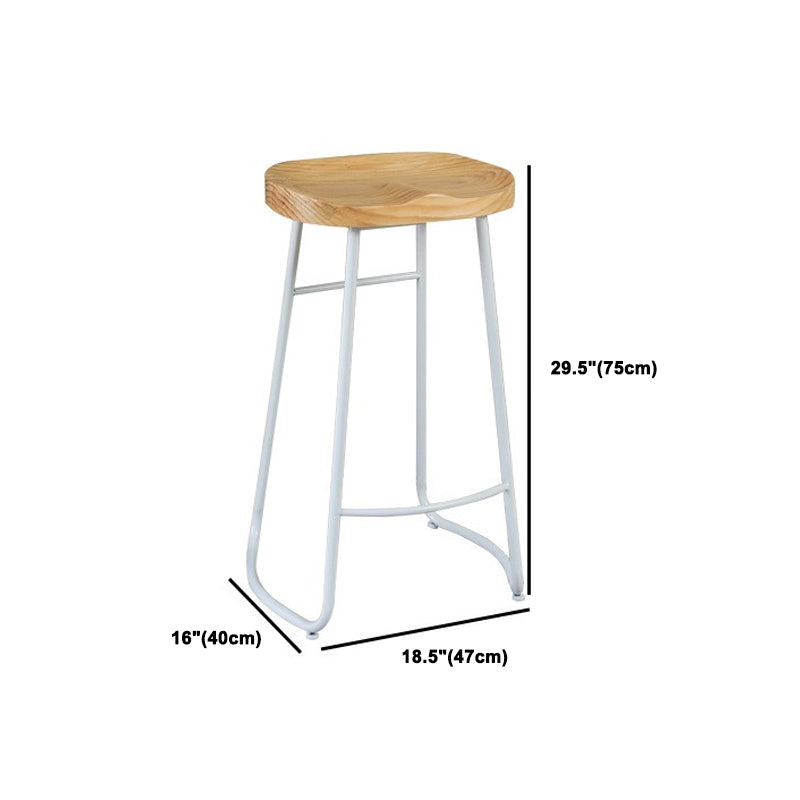 Natural Solid Wood Table and Stool Set 1/2/5/9 Pieces Rectangle Pub Dining Set