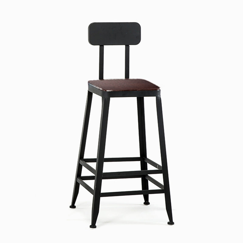 Industrial Rectangle Bar Table Set 1/5 Pieces Solid Wood Counter Table for Indoor