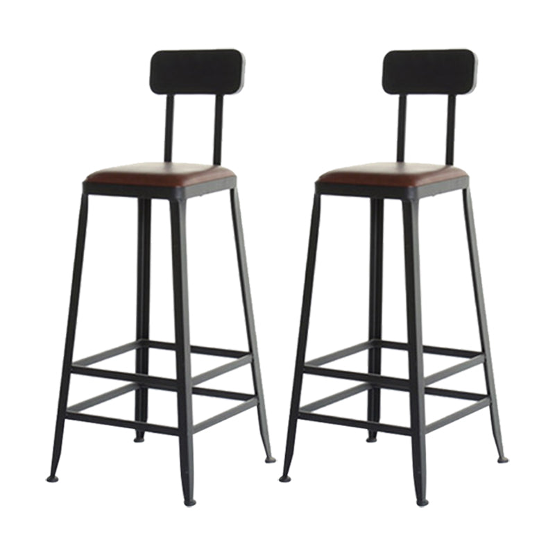 Industrial 1/2/6/11 Pieces Bar Stool and Table Set Rectangle Wood Counter Height Set