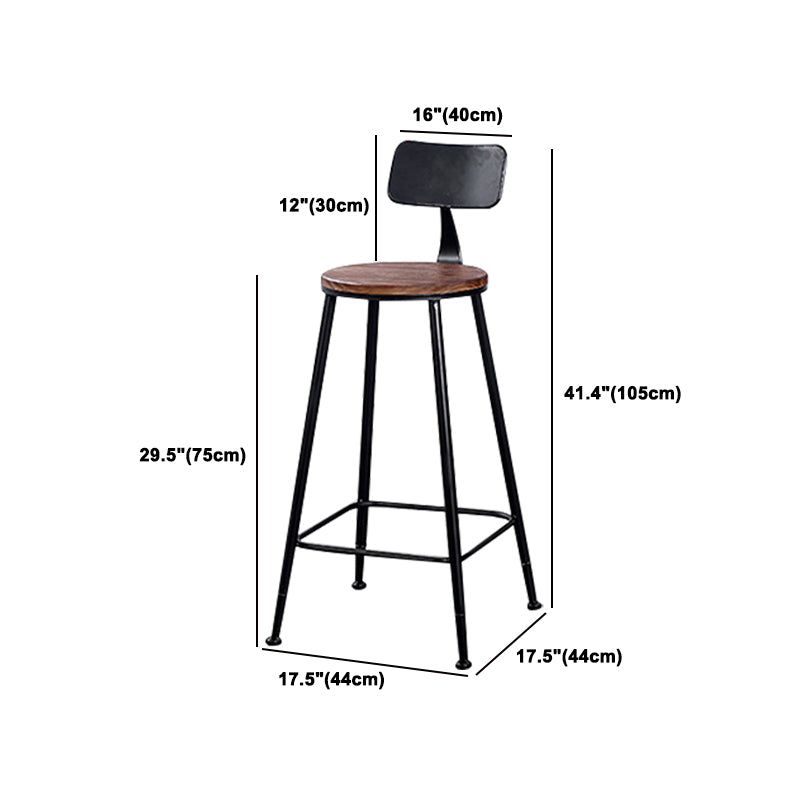 Industrial 1/2/6/11 Pieces Bar Stool and Table Set Rectangle Wood Counter Height Set