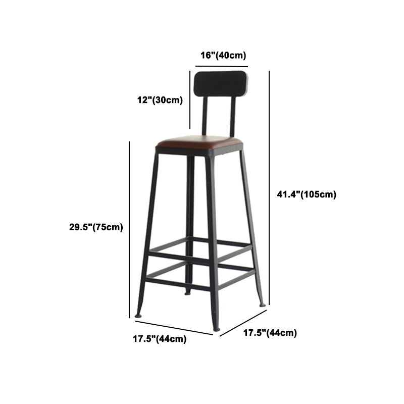 Industrial 1/2/6/11 Pieces Bar Stool and Table Set Rectangle Wood Counter Height Set
