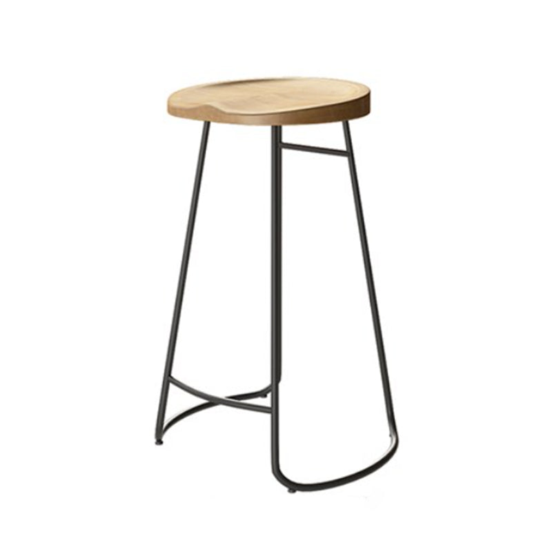 Modern 1/7 Pieces Bar Table Set Rectangle Pine Wood Counter Table with Stools