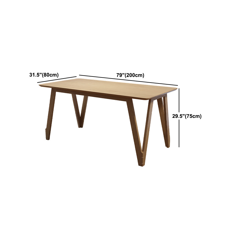 Modern 1/2/3/5/9 Pieces Dining Set Wood Dining Furniture Set in Natural