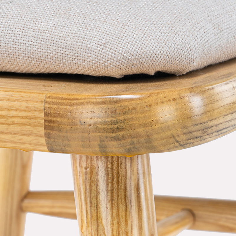 Modern Solid Wood Arm Chair Windsor Side Chair for Dining Room