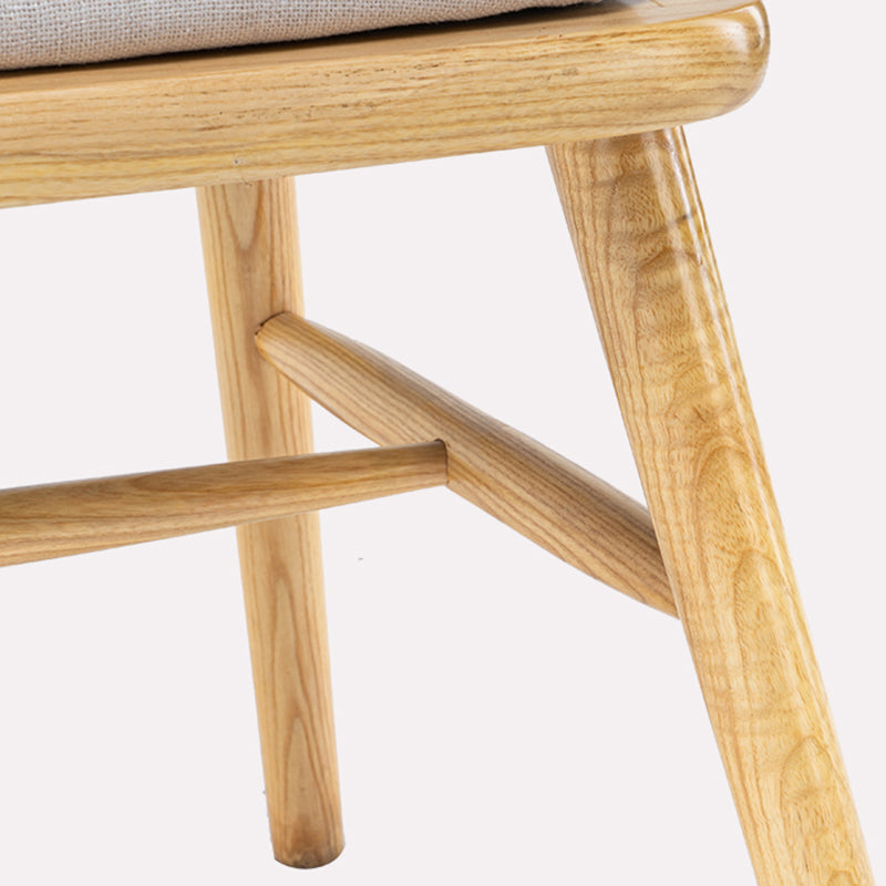 Modern Solid Wood Arm Chair Windsor Side Chair for Dining Room