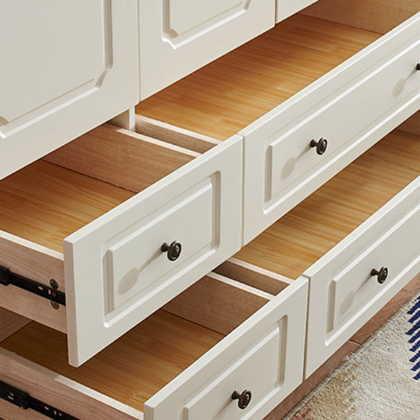 Manufactured Wood Storage Cabinet Coastal Cabinet with Drawers