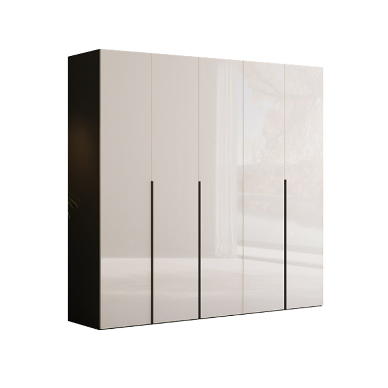 Engineered Wood Wardrobe Closet Contemporary Hinged Wardrobe Armoire