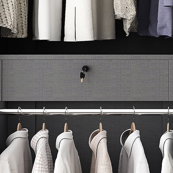 Sliding Engineered Wood Wardrobe Closet Modern Wardrobe Armoire