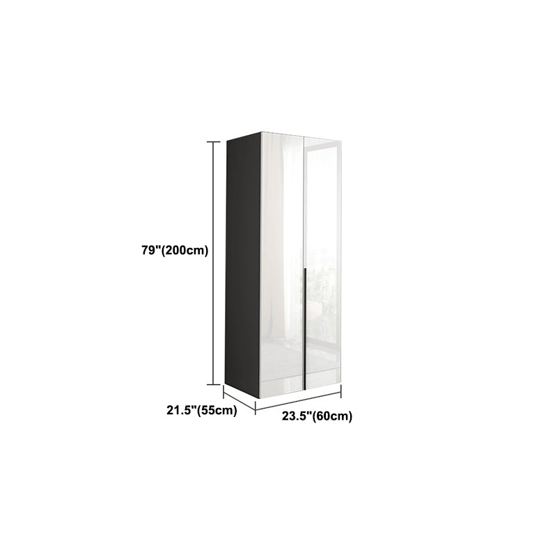 Modern Manufactured Wood Storage Cabinet High Gloss White Cabinet