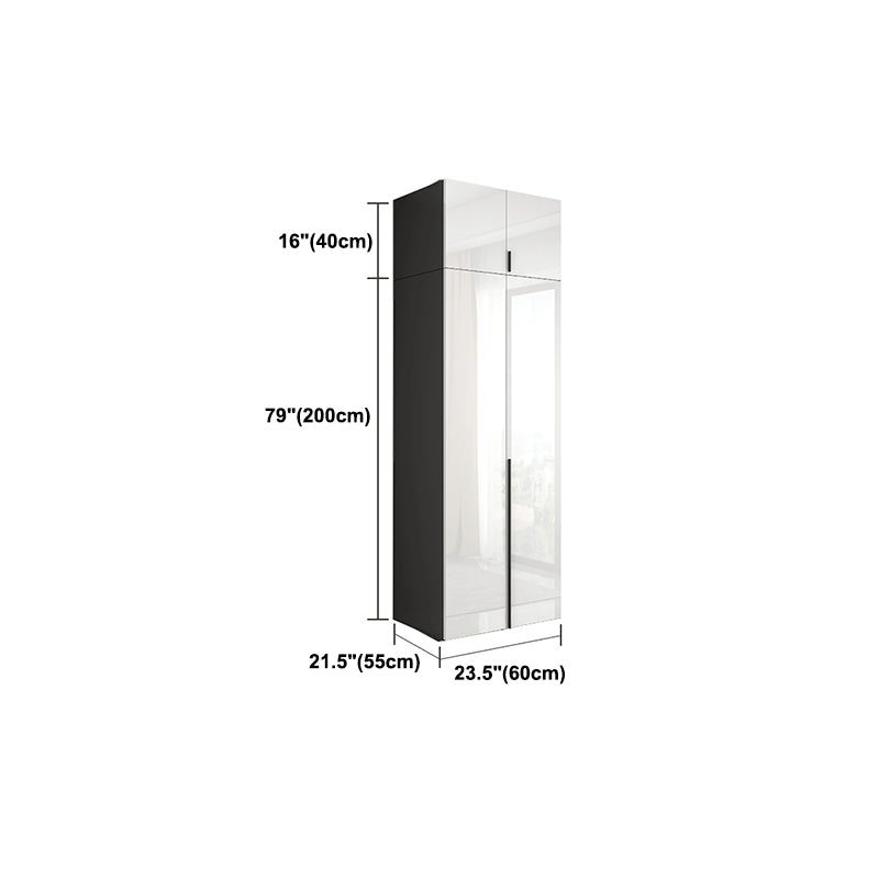 Modern Manufactured Wood Storage Cabinet High Gloss White Cabinet
