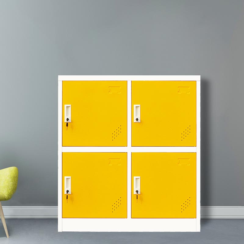 Contemporary Storage Cabinet Non-Hanging Wardrobe Armoire for Home