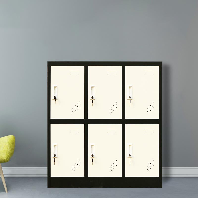 Contemporary Storage Cabinet Non-Hanging Wardrobe Armoire for Home