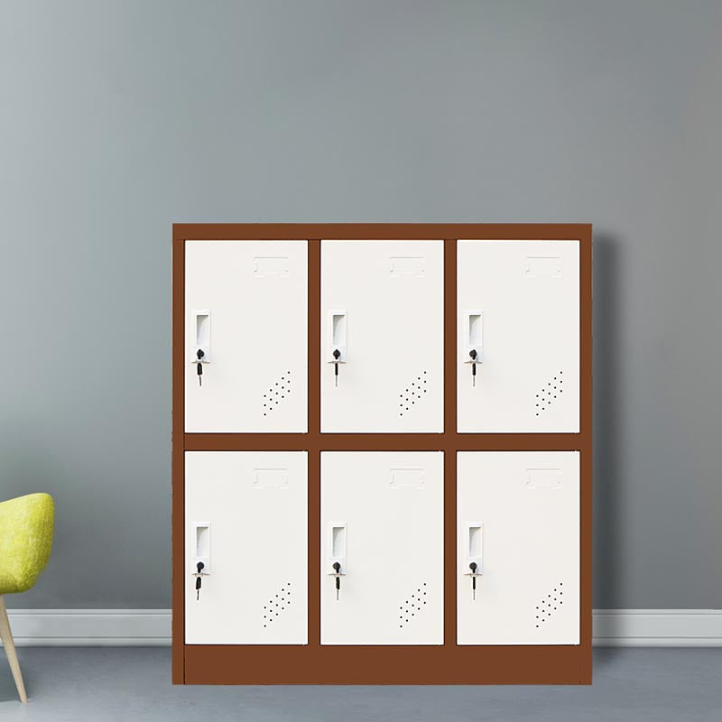 Contemporary Storage Cabinet Non-Hanging Wardrobe Armoire for Home