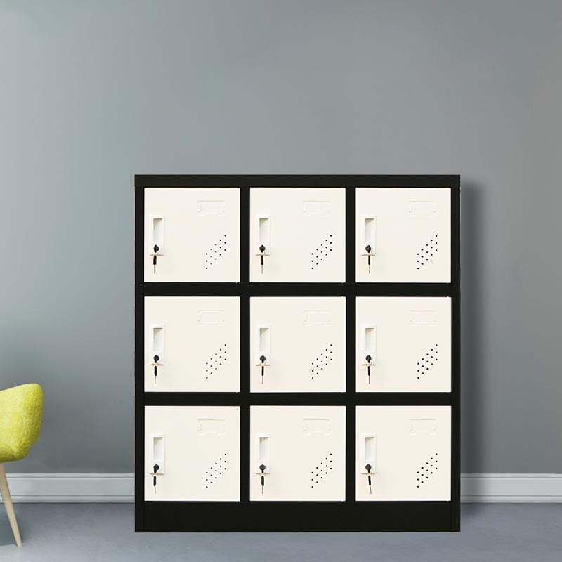 Contemporary Storage Cabinet Non-Hanging Wardrobe Armoire for Home