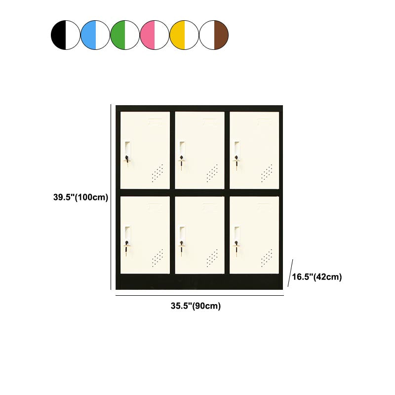 Contemporary Storage Cabinet Non-Hanging Wardrobe Armoire for Home