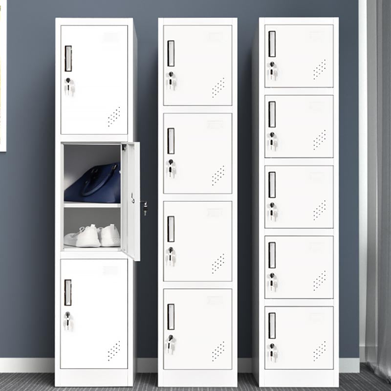 Contemporary Hinged Wardrobe Cabinet Metal Wardrobe Armoire for Home