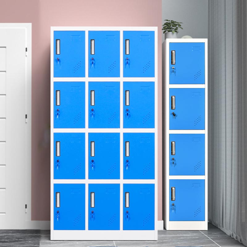 Contemporary Hinged Wardrobe Cabinet Metal Wardrobe Armoire for Home