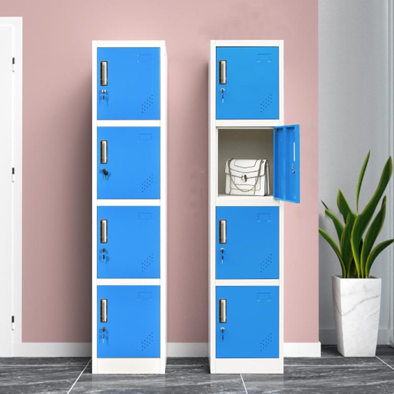 Contemporary Hinged Wardrobe Cabinet Metal Wardrobe Armoire for Home