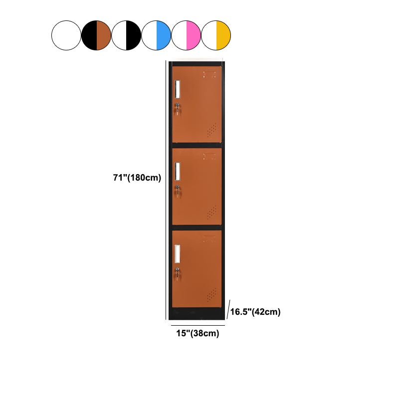 Contemporary Hinged Wardrobe Cabinet Metal Wardrobe Armoire for Home