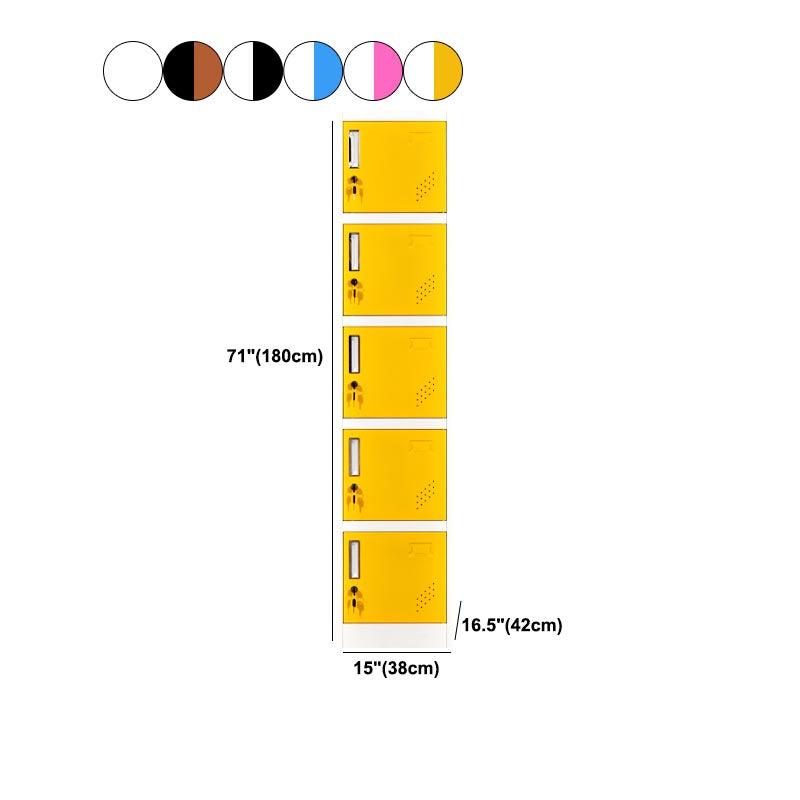 Contemporary Hinged Wardrobe Cabinet Metal Wardrobe Armoire for Home