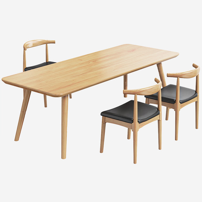 Contemporary Style Writing Desk Solid Wood Meeting Office Desk