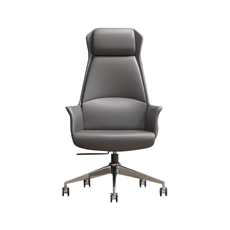 Mid / High Back Office Chair Rotatable Upholstered Managers Chair with Wheels