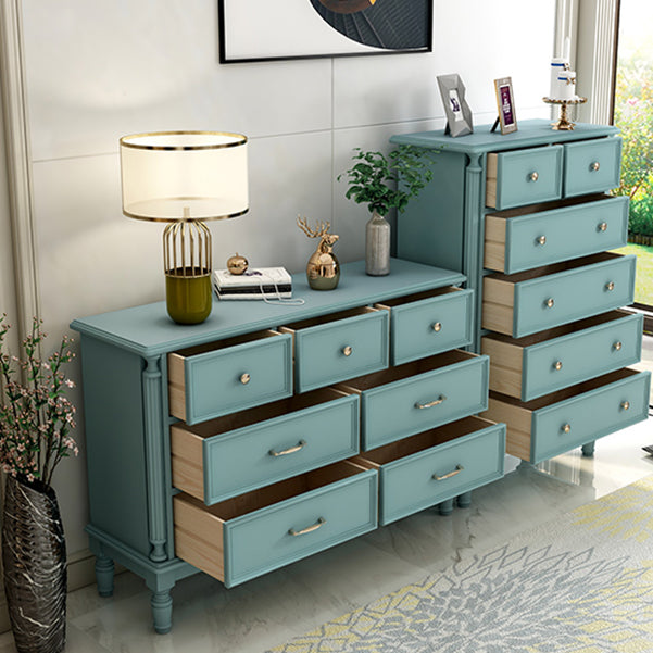 Wood Top Chest with Legs Vertical Dresser with Drawers for Bedroom