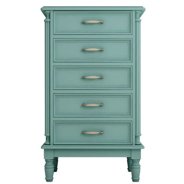 Wood Top Chest with Legs Vertical Dresser with Drawers for Bedroom