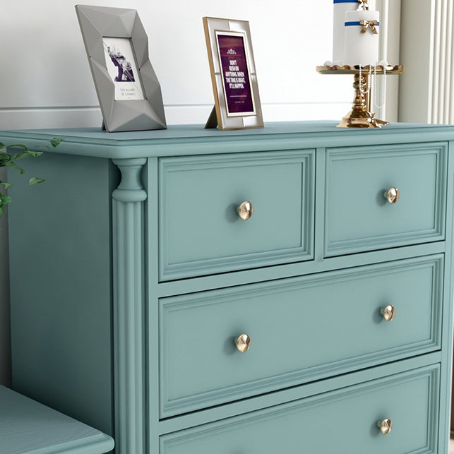 Wood Top Chest with Legs Vertical Dresser with Drawers for Bedroom